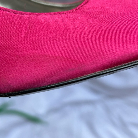 Bisou Bisou Michele Bohbot Pink Heels: Size 7.5 - Picture 8 of 10